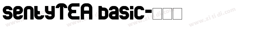 sentyTEA basic字体转换